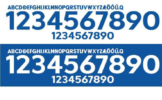 Iceland Euro 2016 Away / Home Football Shirt Nameset Any Name & Number