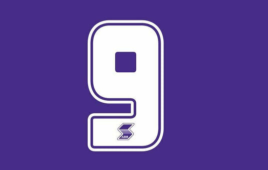 Fiorentina 1990-1991 Home ABM Number Football Shirt Nameset Choose Ur Number