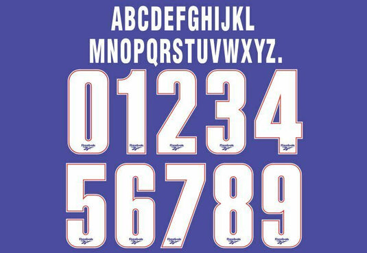 Fiorentina 1995-1996 Home Football Nameset for shirt Choose Any Name & 2 Numbers