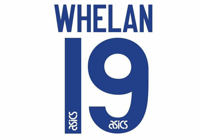 Whelan #19 Leeds United Home 1994-1995 Football Nameset for shirt