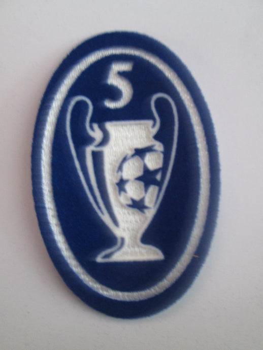 Liverpool 5 x Champions League Patch  for Football Shirt