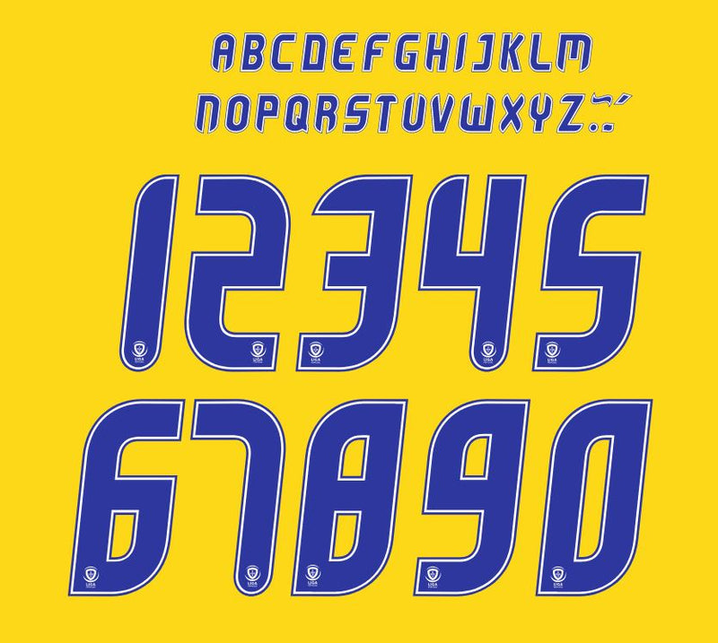 Chargez l&#39;image dans la visionneuse de la galerie, Liga Nos 2012-2015 Football Nameset for shirt Any Name 2 Numbers
