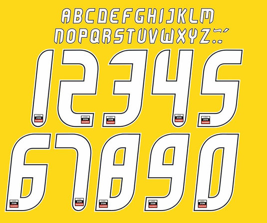 Liga Nos 2012-2015 Football Nameset for shirt Any Name 2 Numbers